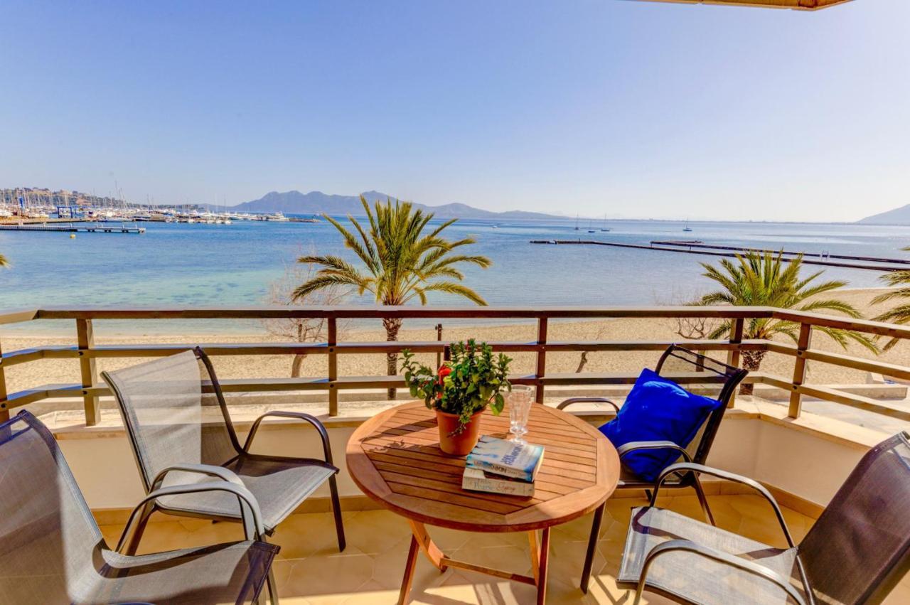 Beachfront Apartment Simar By Sealand Villas Port de Pollença Extérieur photo