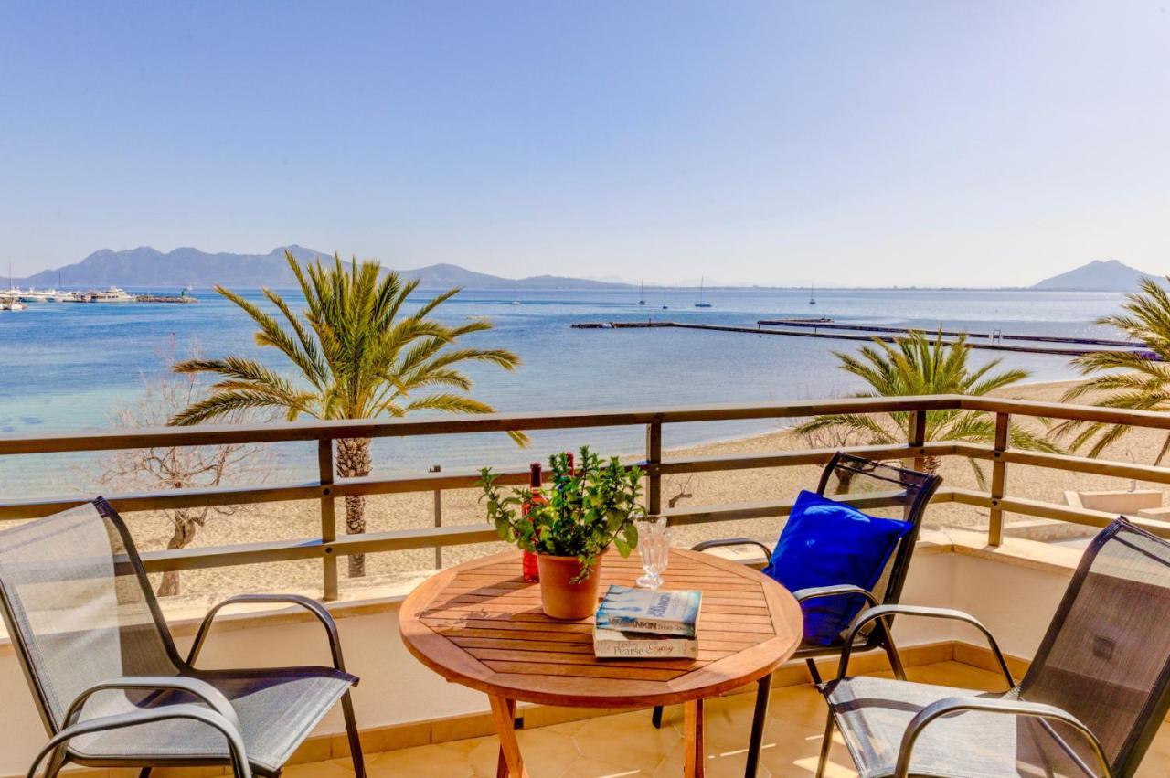 Beachfront Apartment Simar By Sealand Villas Port de Pollença Extérieur photo