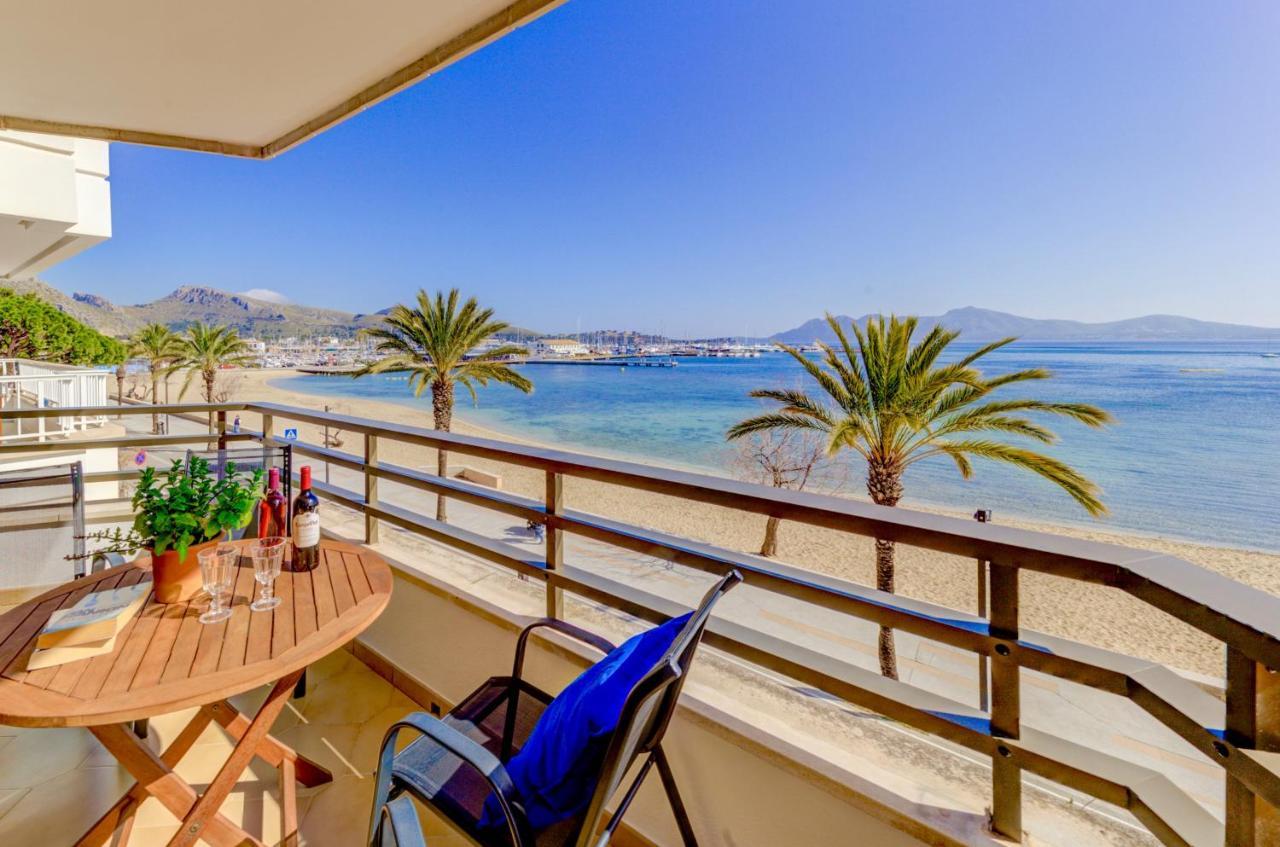 Beachfront Apartment Simar By Sealand Villas Port de Pollença Extérieur photo