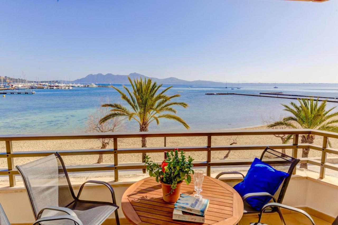 Beachfront Apartment Simar By Sealand Villas Port de Pollença Extérieur photo