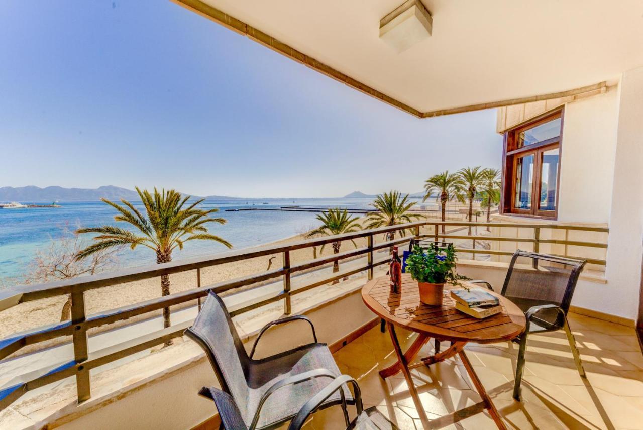 Beachfront Apartment Simar By Sealand Villas Port de Pollença Extérieur photo