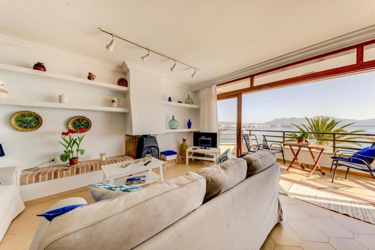 Beachfront Apartment Simar By Sealand Villas Port de Pollença Extérieur photo