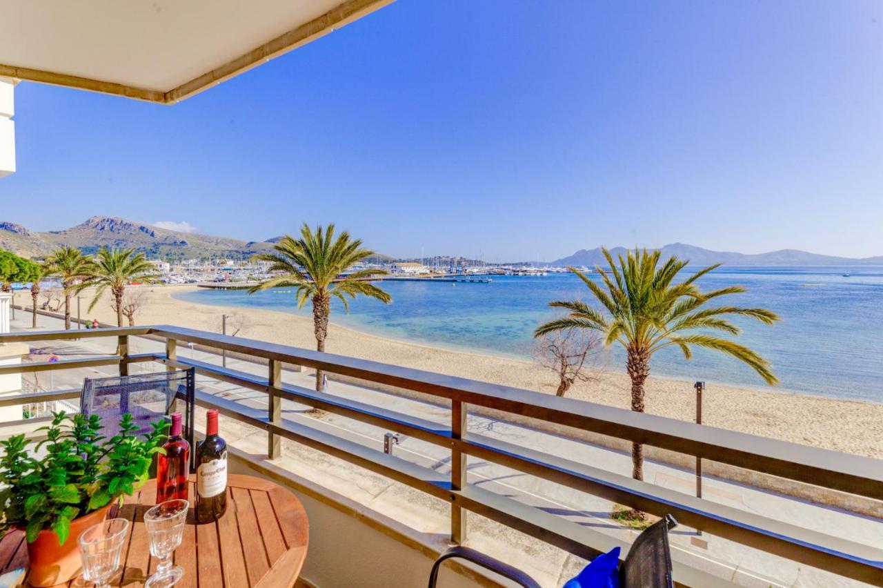 Beachfront Apartment Simar By Sealand Villas Port de Pollença Extérieur photo